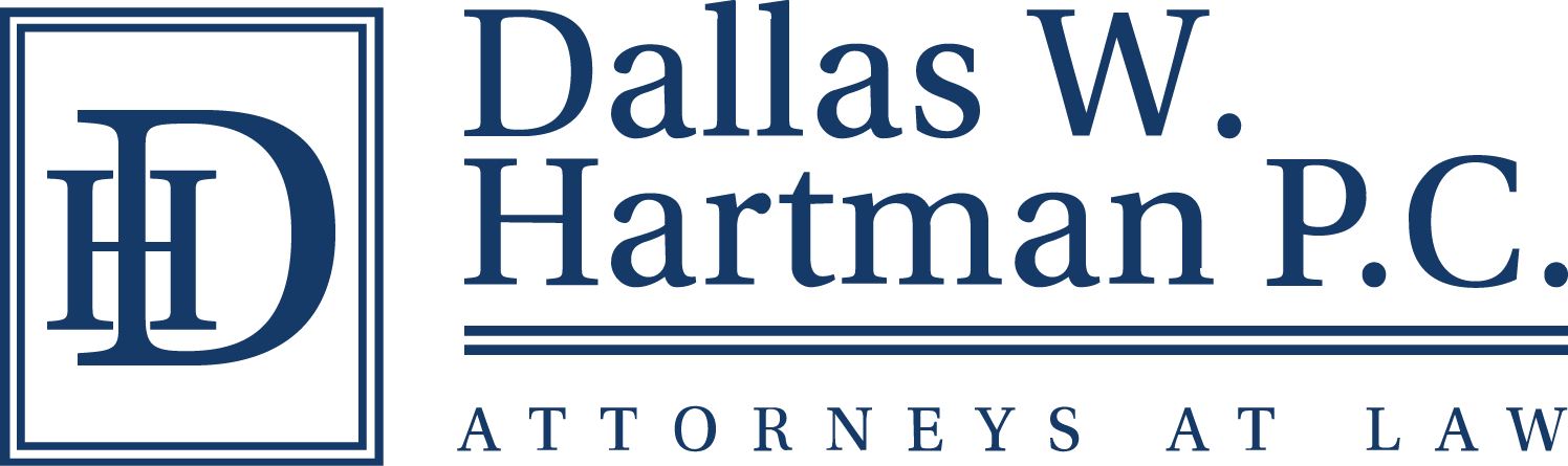 Sponsor, Dallas W. Hartman, PC, logo